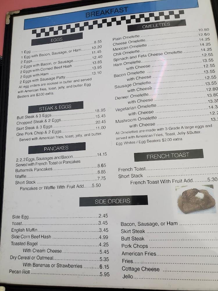 Uncle Bill's Diner Menu image 3